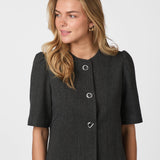 Neo Noir - Xanthe Herringbone Blazer