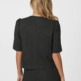Neo Noir - Xanthe Herringbone Blazer