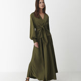 KARMAMIA - Blair Blouse - Semi rich olive