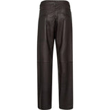 DEPECHE – Boa skindbukser - fuld længde (HW)  Chocolate