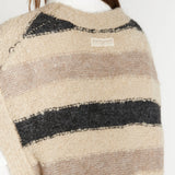 Heartmade - Kalea knit cardigan - Melange stipe