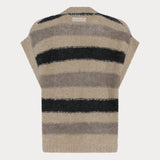 Heartmade - Kalea knit cardigan - Melange stipe