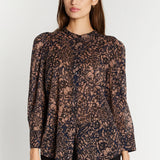 Heartmade - Teras skjorte - Rose flower print