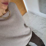 DEPECHE - Sarah alpacha knit, sand