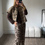 Heartmade - Besa Cape - Golden tobacco