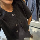 Neo Noir - Xanthe Herringbone Blazer