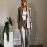 CMTAILOR Pants - Winter Twig Melange