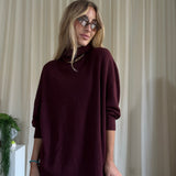 Bella - Knit sweater - Bordeaux