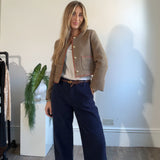 IVY- Augusta French Cord- Dark Navy