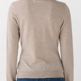 IVY-Essex LS O-neck Knit - Beige Melange