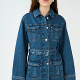 IVY-Kay Belted Uniform Jacket Wash Dublin Original