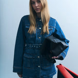 IVY-Kay Belted Uniform Jacket Wash Dublin Original