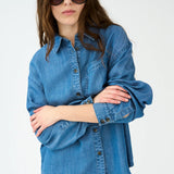 IVY-Matti Lyocel Shirt Wash Bronx, denim blue