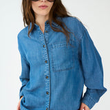 IVY-Matti Lyocel Shirt Wash Bronx, denim blue