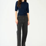 IVY-Mia Jeans Wash Rock Black