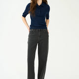 IVY-Mia Jeans Wash Rock Black