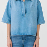 IVY-Opera Oversize Polo Shirt Wash Lille
