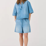 IVY-Opera Oversize Polo Shirt Wash Lille