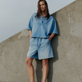 IVY-Opera Oversize Polo Shirt Wash Lille