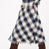 IVY - Pia Distressed Maxi Skirt