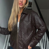 Depeche - Debbie Bomber jakke,  Chocolate