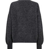 DEPECHE - SarahDe Alpaca Cardigan, grå