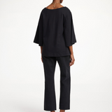 By Malene Birger - Bryar Cotton T-shirt Black