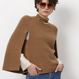 Dante6 - Romi cape sweater, brun