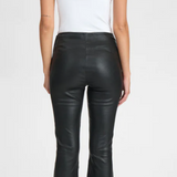 Depeche - Ava RW flare 7/8 length pants, black