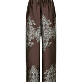 Neo Noir - Neo Noir Lunet Paisley Border Pants, Dark brown