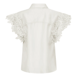 Copenhagen Musen - CMMOLLY - EMBROIDERED SHIRT IN WHITE