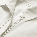 Copenhagen Musen - CMMOLLY - EMBROIDERED SHIRT IN WHITE